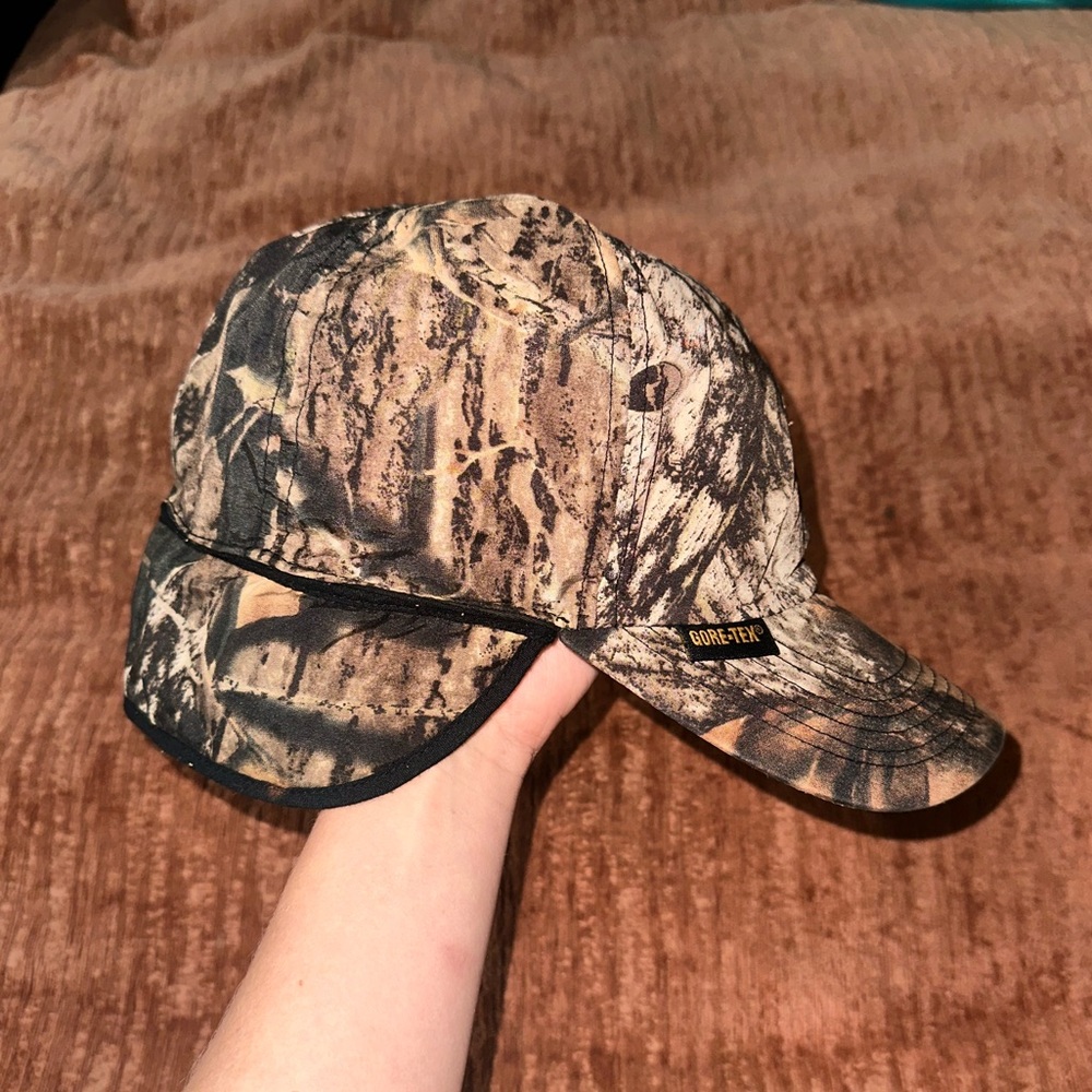 Cabela’s Mossy Oak Insulated Gore-Tex Earflap Hunting Hat